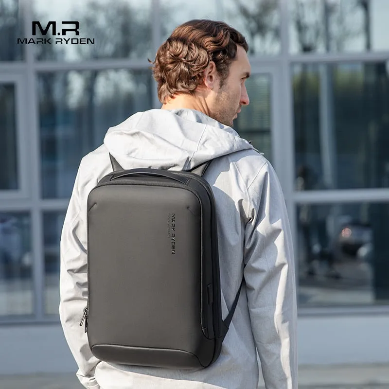 Mark Ryden MR-9008 15.6-inch & 17.3-inch Laptop Computer Slim Compact Backpack USB Charging