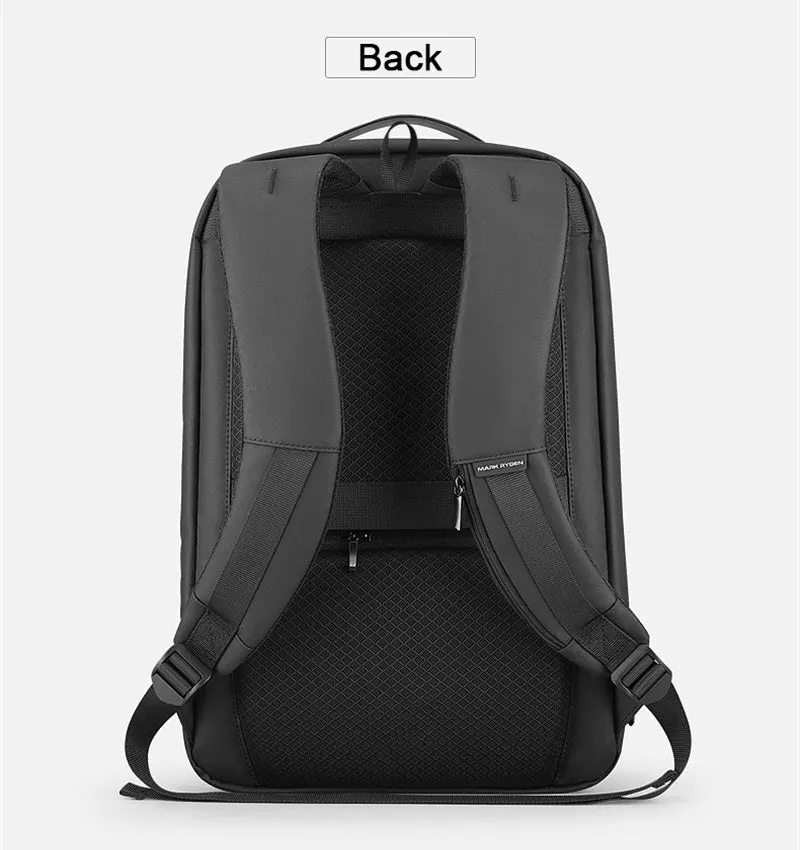 Mark Ryden MR-9008 15.6-inch & 17.3-inch Laptop Computer Slim Compact Backpack USB Charging