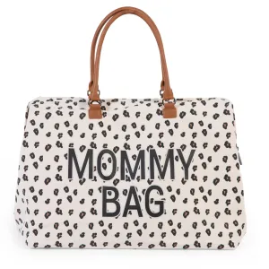 Mommy  Big Tote Bag with changing mat - LEOPARD