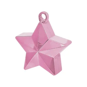 Pastel Pink Star Balloon Weight