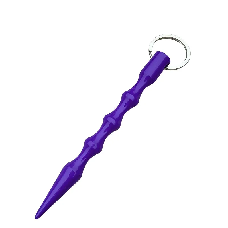 Pastel Pointed Kubaton Self Defense Keychain