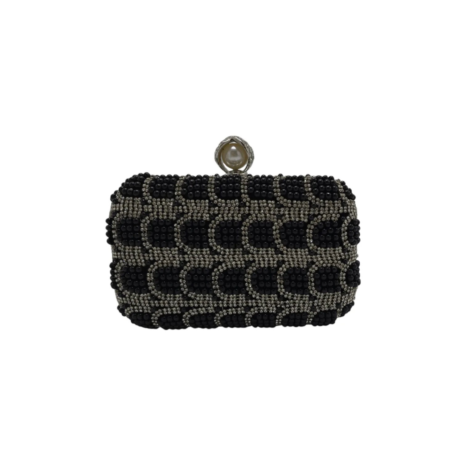 Pearl Beaded Clutch