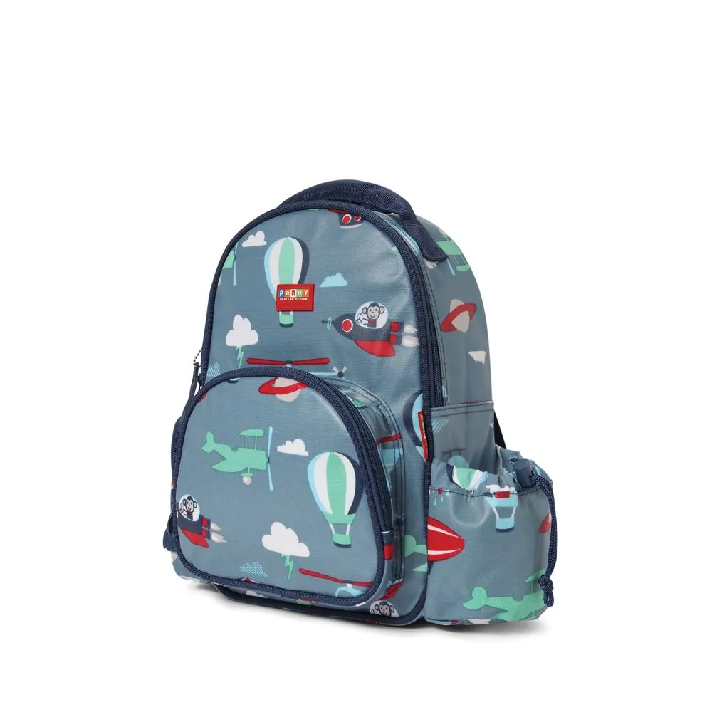 Penny Scallan Bundle of Medium Backpack and Lunch Bag - Space Monkey