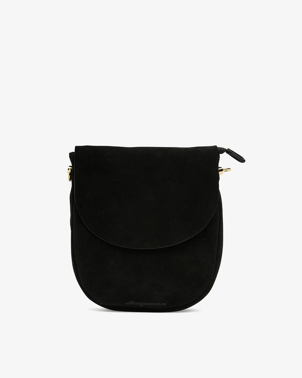 Phoebe Pouch - Black Suede