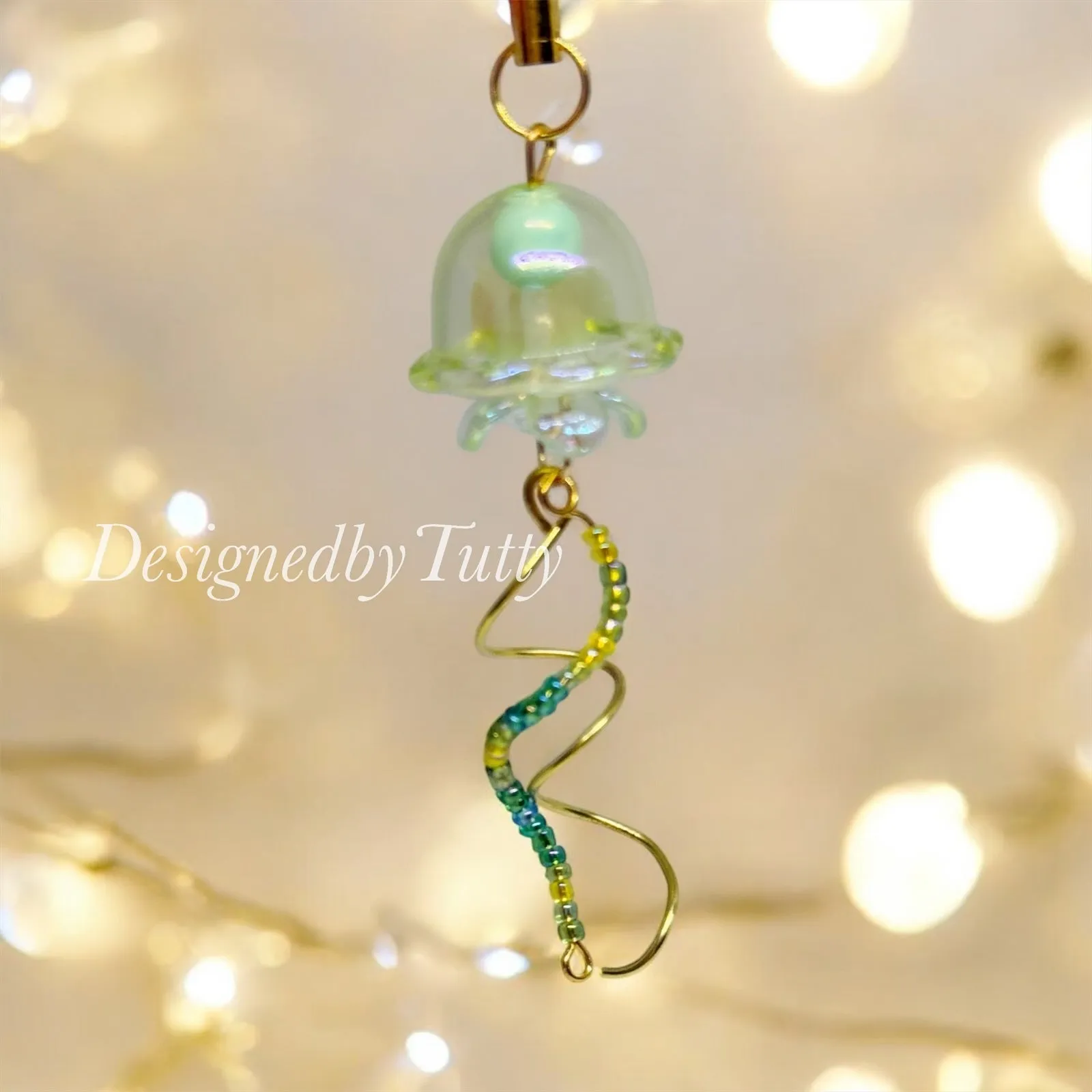 Phone charm | jellyfish