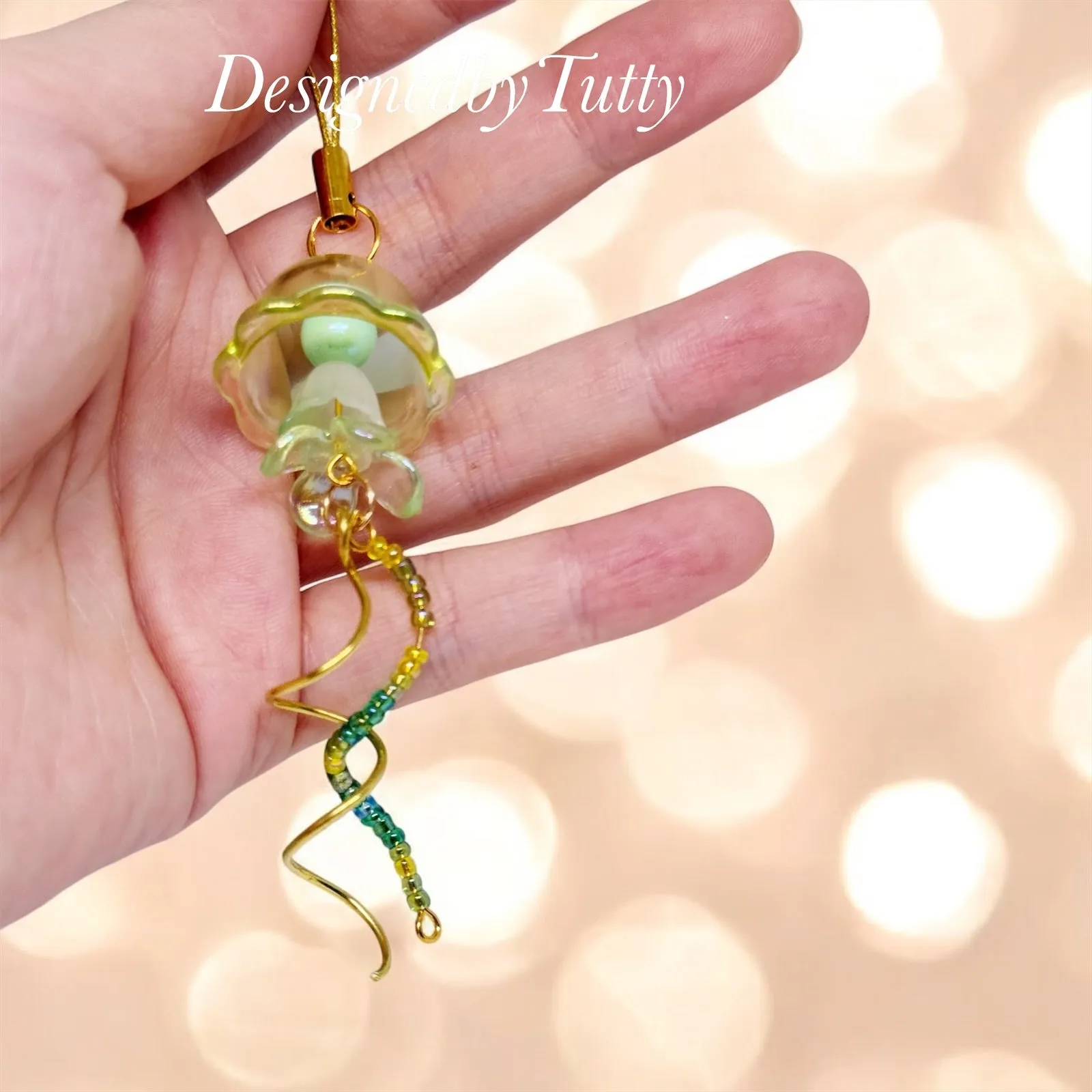 Phone charm | jellyfish