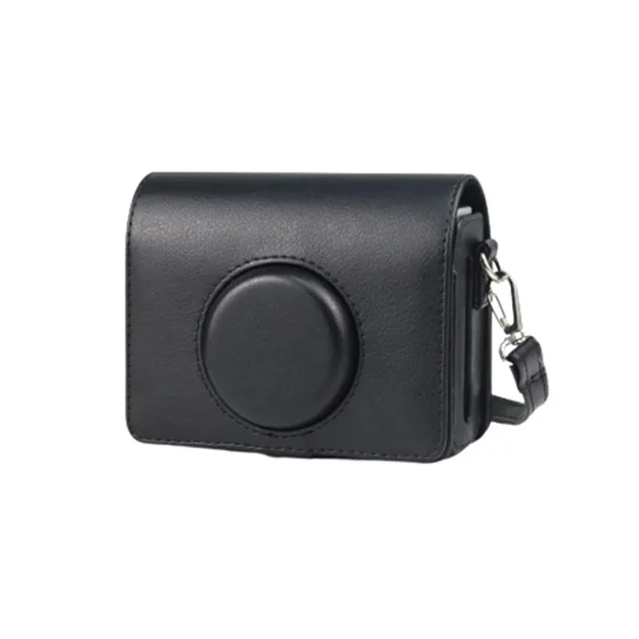 Pikxi Fujifilm Instax Mini Evo Portrait & Landscape PU Leather Camera Case Style Sling Bag