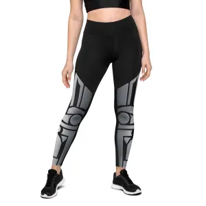 Robo Chic Armor Compression Leggings