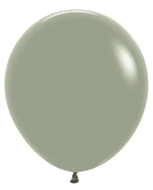 Sempertex 18" Pastel Dusk Laurel Green 25/pk