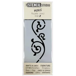 Stencil MiNiS - Scroll Border - 20% off 4 