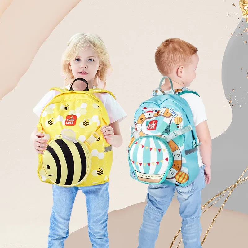 Supercute Bee Backpack Two-In-One