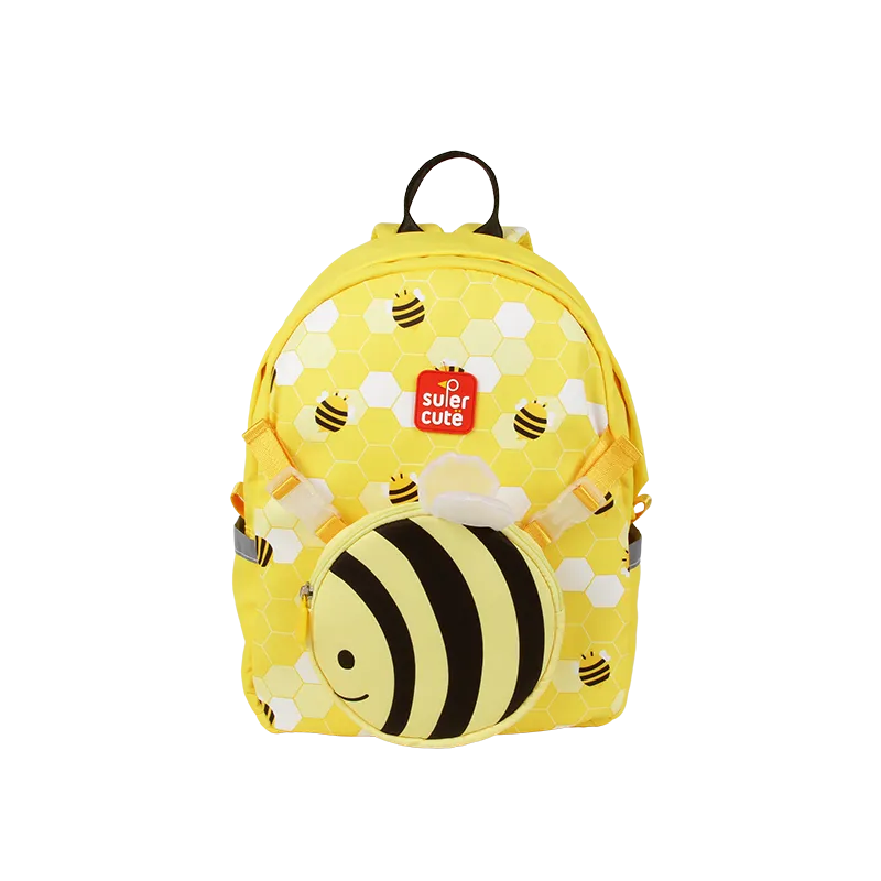 Supercute Bee Backpack Two-In-One