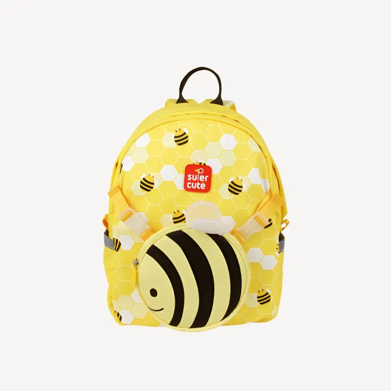 Supercute Bee Backpack Two-In-One