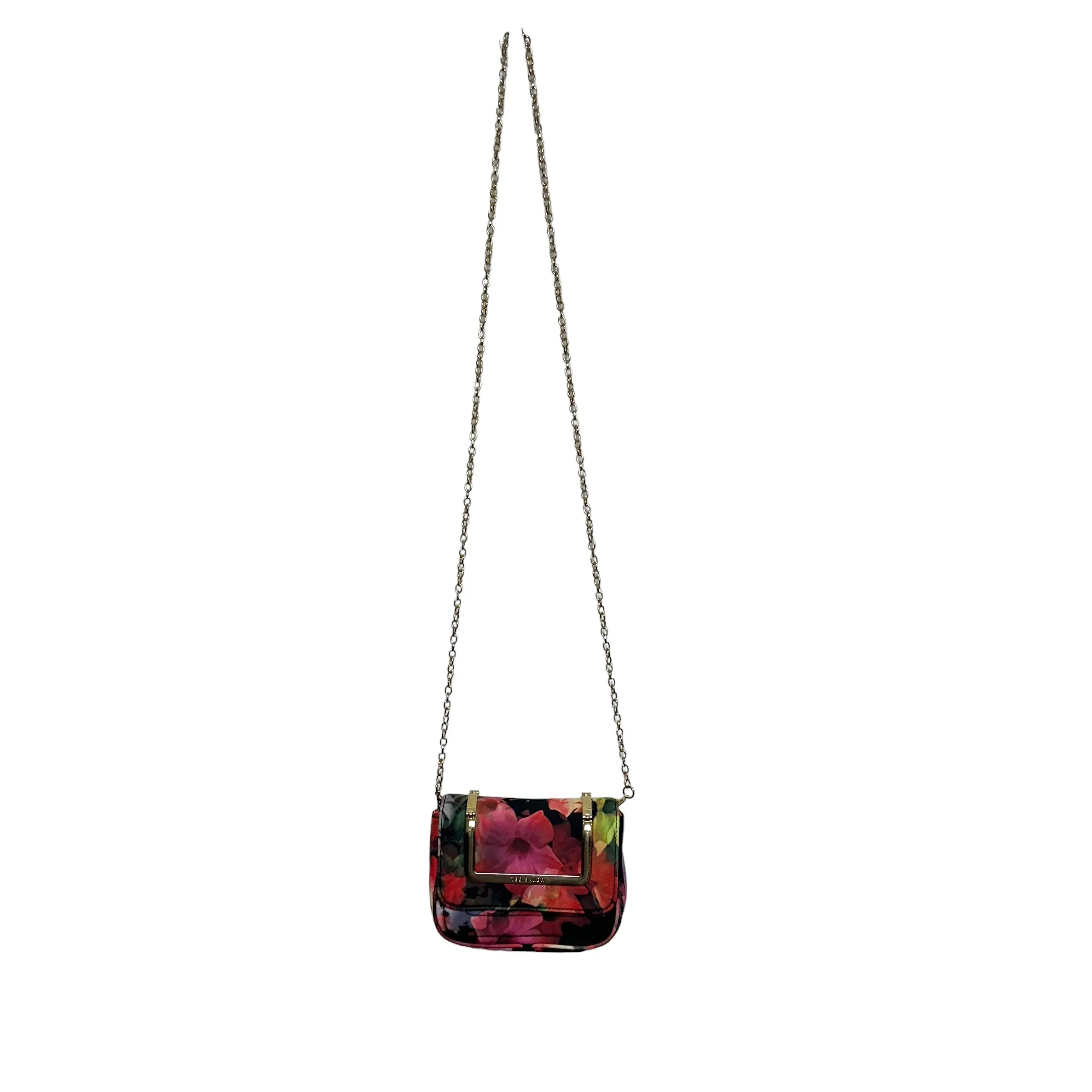 Ted Baker Crossbody Clutch Bag Mini Evening Paigey Pure Peony Shadow Flora Convertable