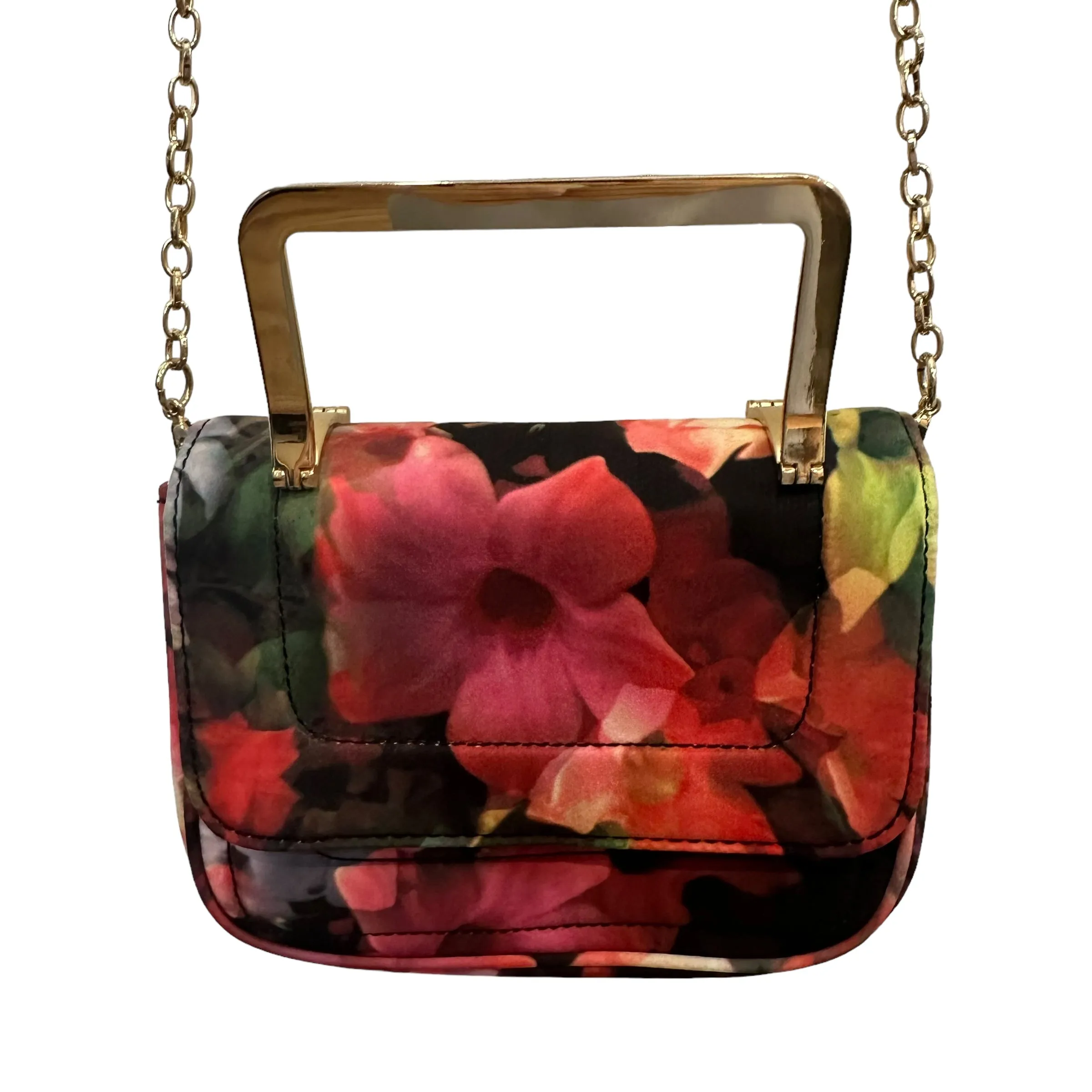 Ted Baker Crossbody Clutch Bag Mini Evening Paigey Pure Peony Shadow Flora Convertable