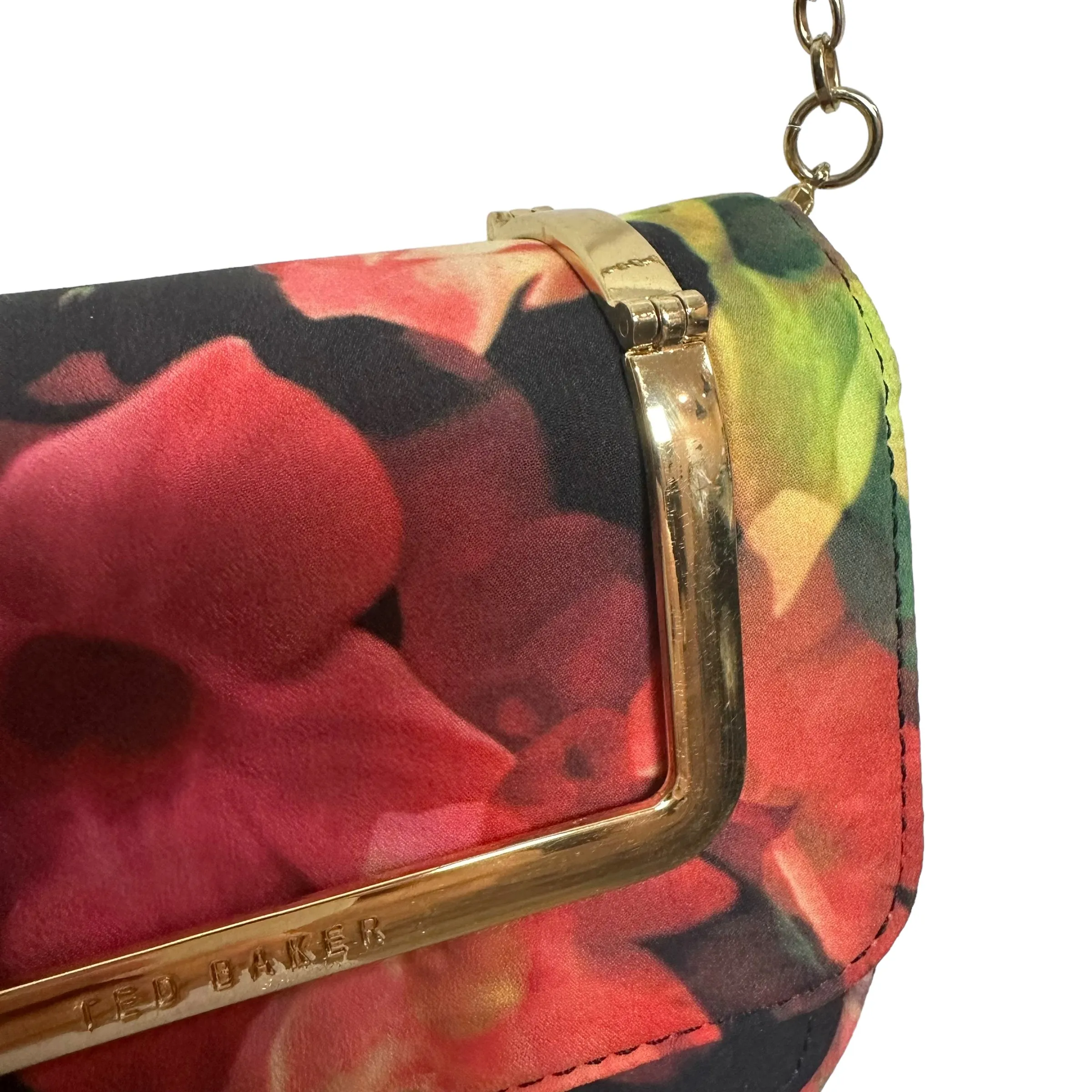 Ted Baker Crossbody Clutch Bag Mini Evening Paigey Pure Peony Shadow Flora Convertable