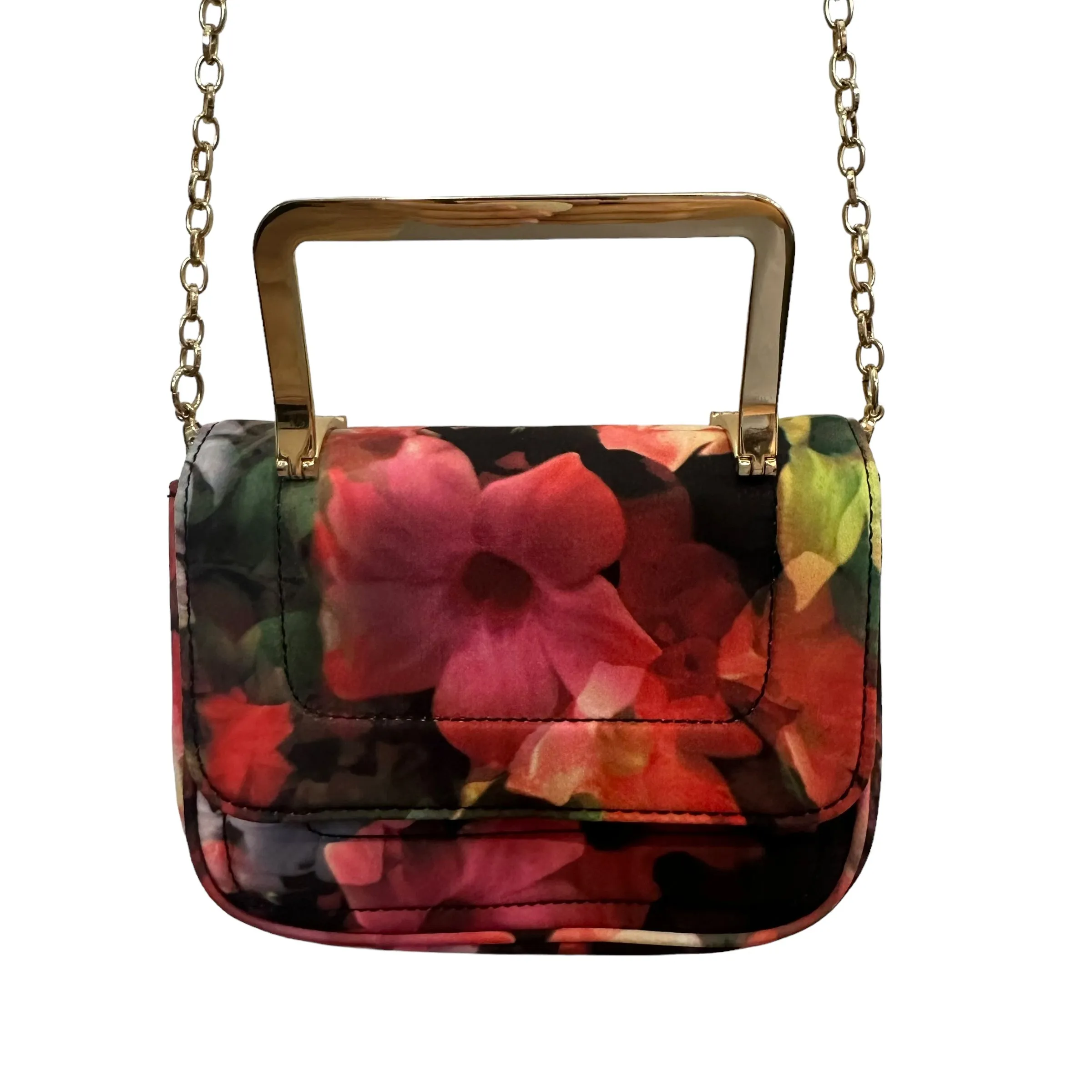 Ted Baker Crossbody Clutch Bag Mini Evening Paigey Pure Peony Shadow Flora Convertable