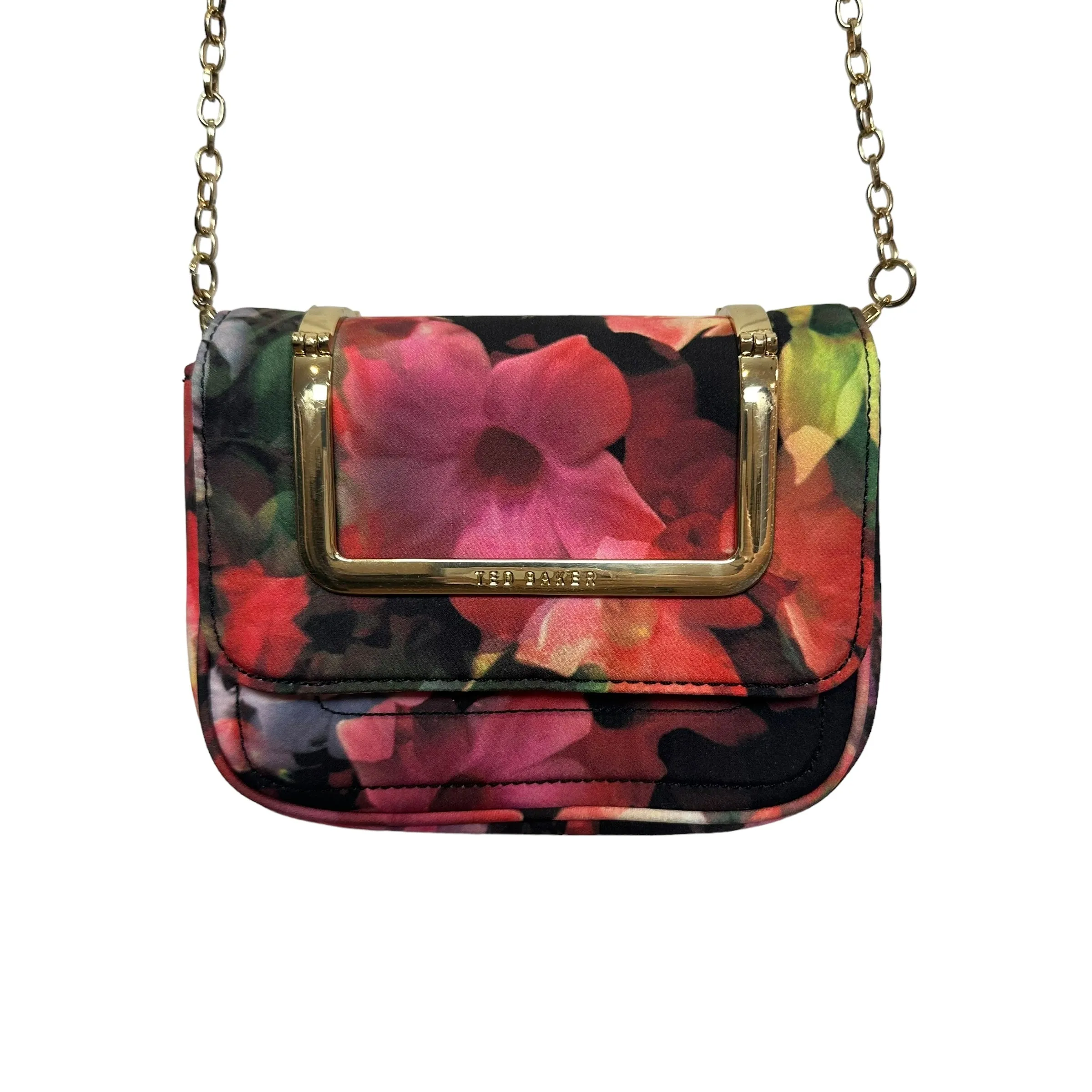 Ted Baker Crossbody Clutch Bag Mini Evening Paigey Pure Peony Shadow Flora Convertable