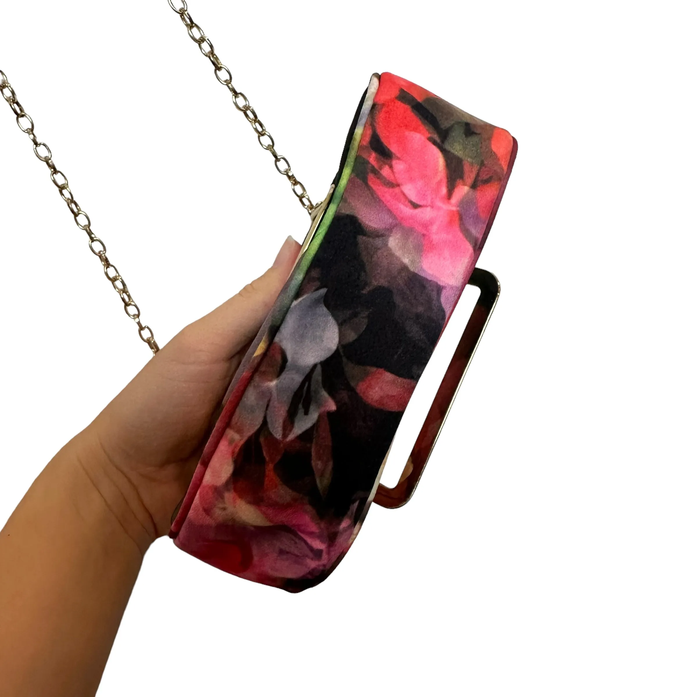 Ted Baker Crossbody Clutch Bag Mini Evening Paigey Pure Peony Shadow Flora Convertable