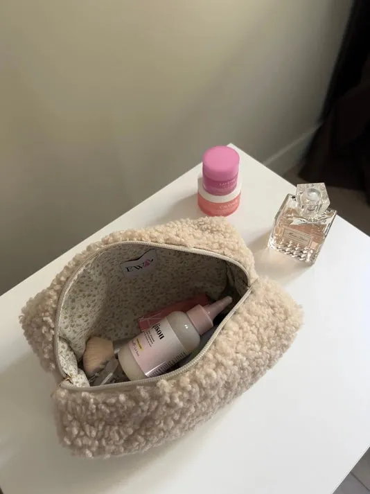 Teddy Makeup Bag