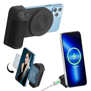 The 3 in 1 Camera Holder Selfie Stick Bluetooth Grip Charger