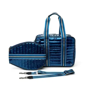 Think Royln Champion Tennis Bag - Navy Patent