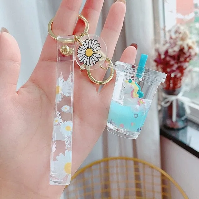 Unicorn Sparkle Kawaii Keyring