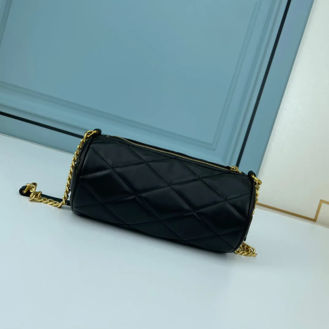 YSK190 Sade Mini Tube Bag / 20 x 10 x 10 cm / 7.9 x 3.9 x 3.9 inches