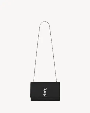 YSL Hand Bag- KATE LINE MEDIUM CHAIN BAG IN GRAIN